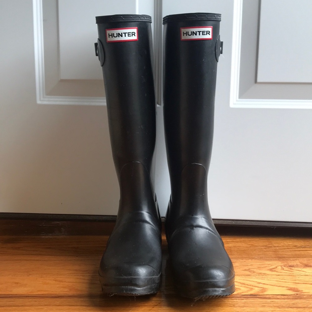 Hunter rain boots